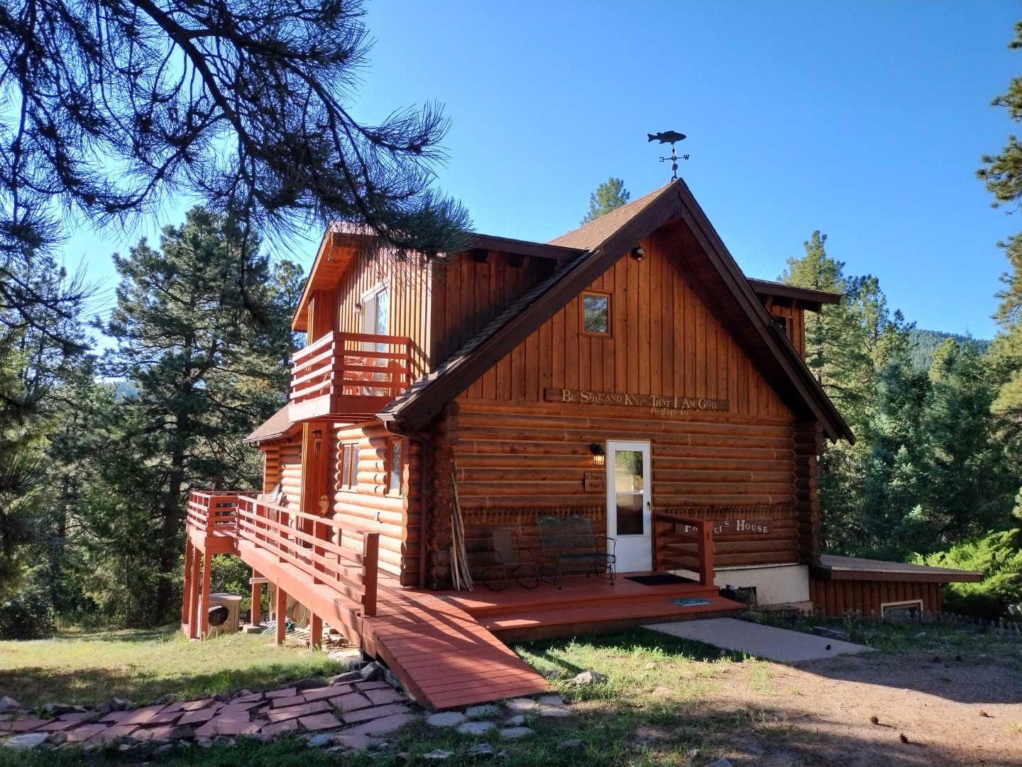 Front view of St. Francis House.